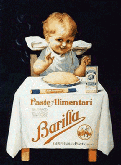 Year 1926. G. R. F.lli Barilla Pasta Plant. Pocket Calendar.