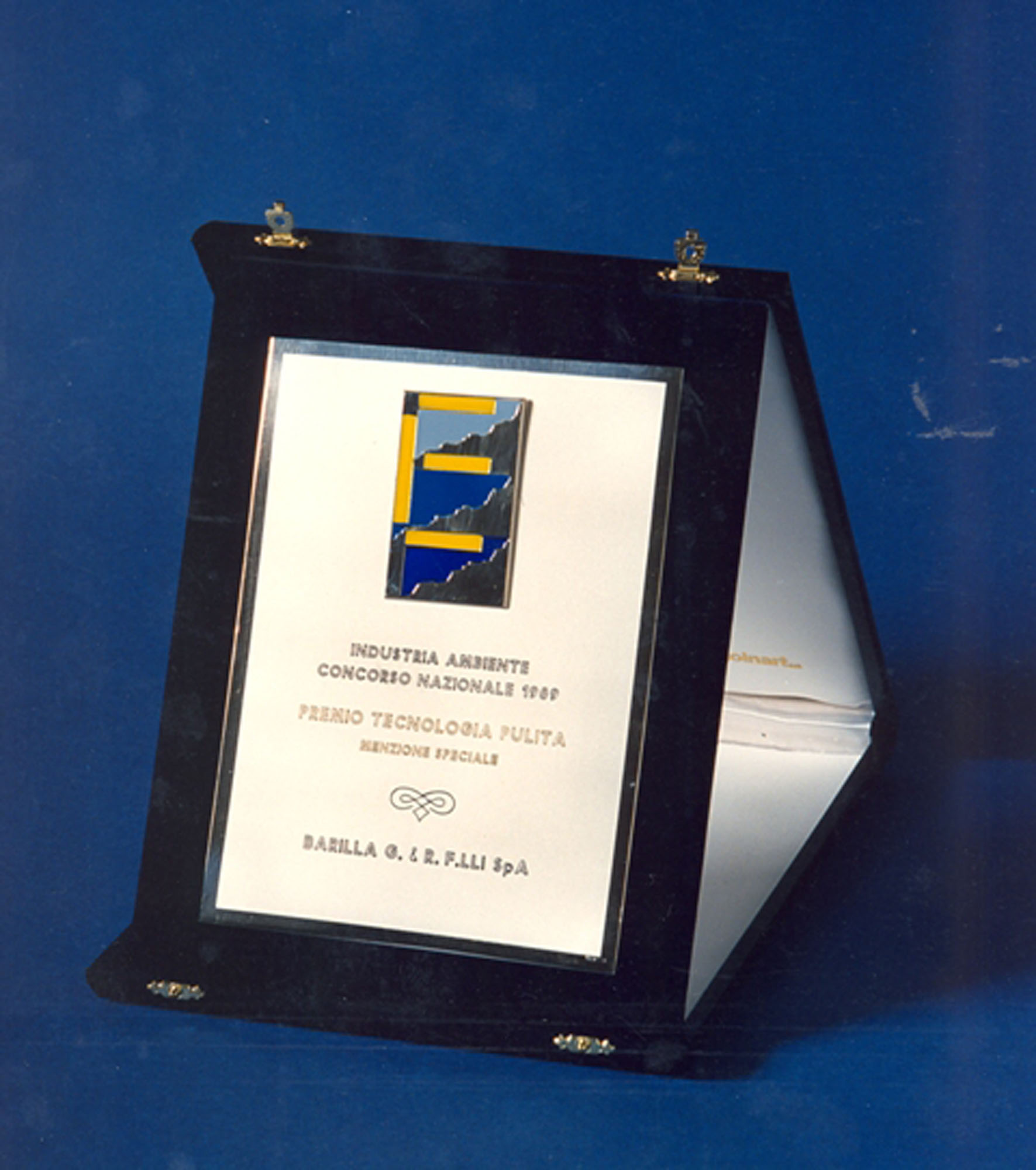 1989 - Concorso Nazionale Industria Ambiente, Premio Tecnologia Pulita, Menzione speciale