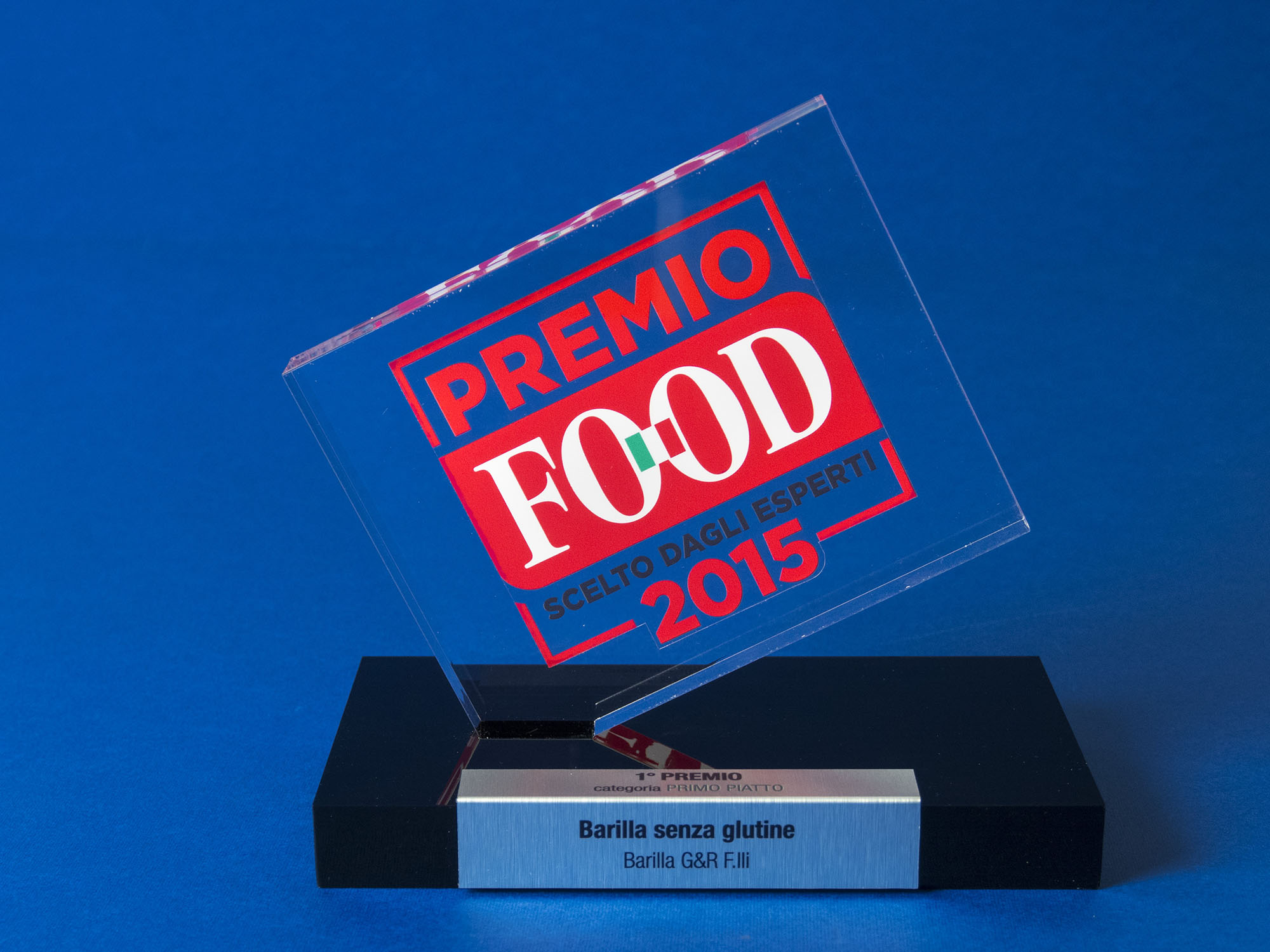 2015 - Premio Food 2015 – I° premio categoria primo piatto – Barilla senza glutine