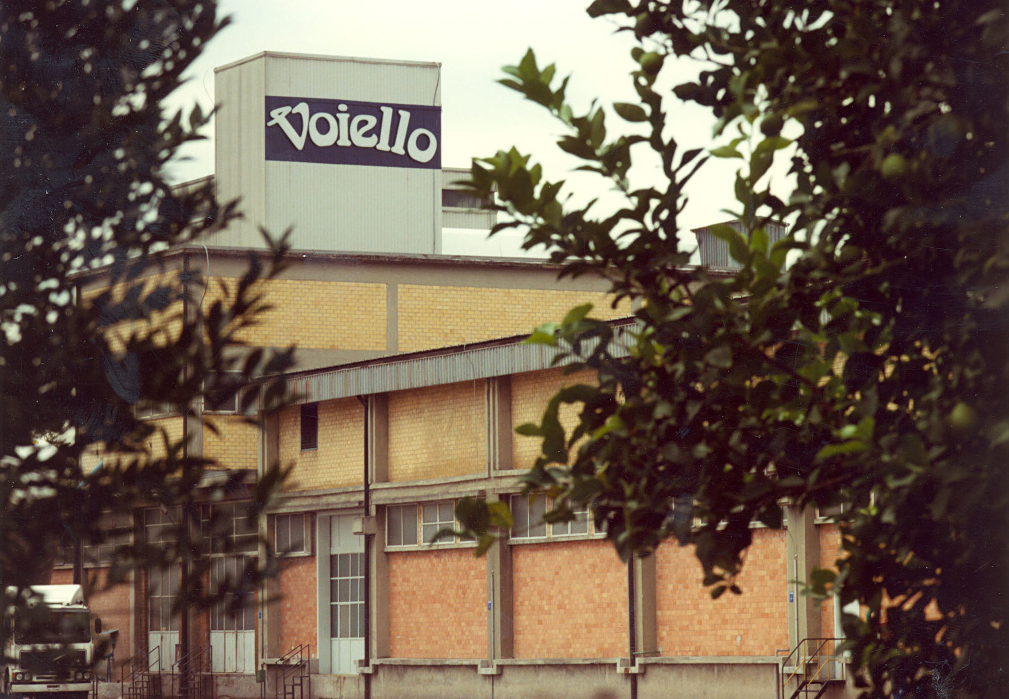 The new Voiello Pasta Plant in 1973