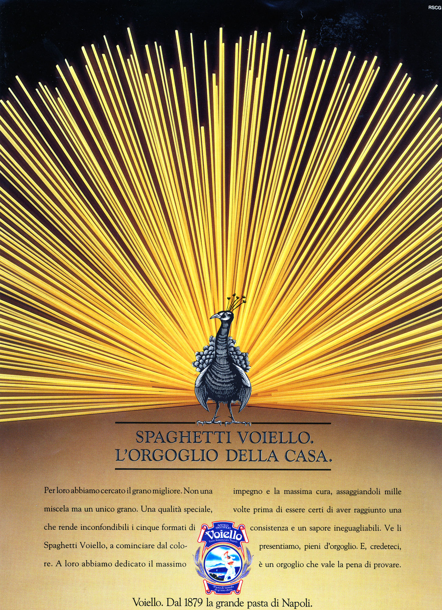 Campagna pubblicitaria Voiello 1985