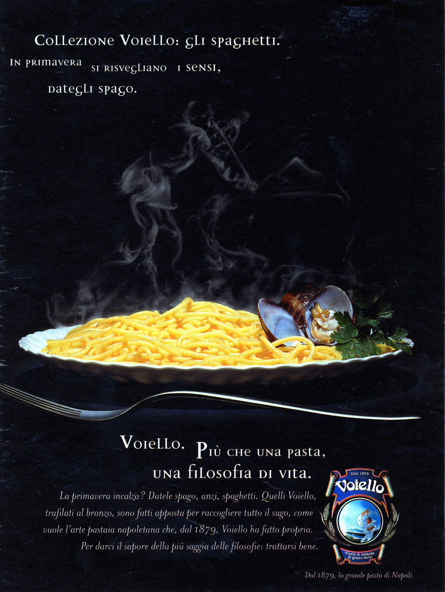 Campagna pubblicitaria Voiello 2001