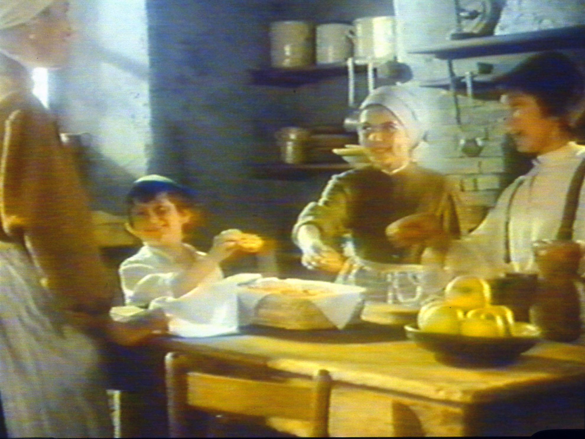 Fotogramma di uno spot pubblicitario Mulino Bianco, 1978