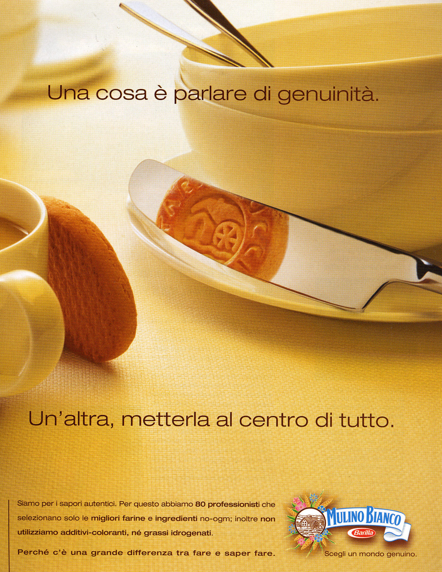 Pubblicità a stampa - Serie Saper fare - Genuinità, 2005