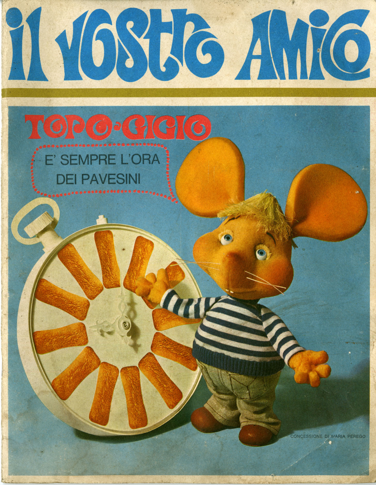 Topo Gigio stickers album of 1966