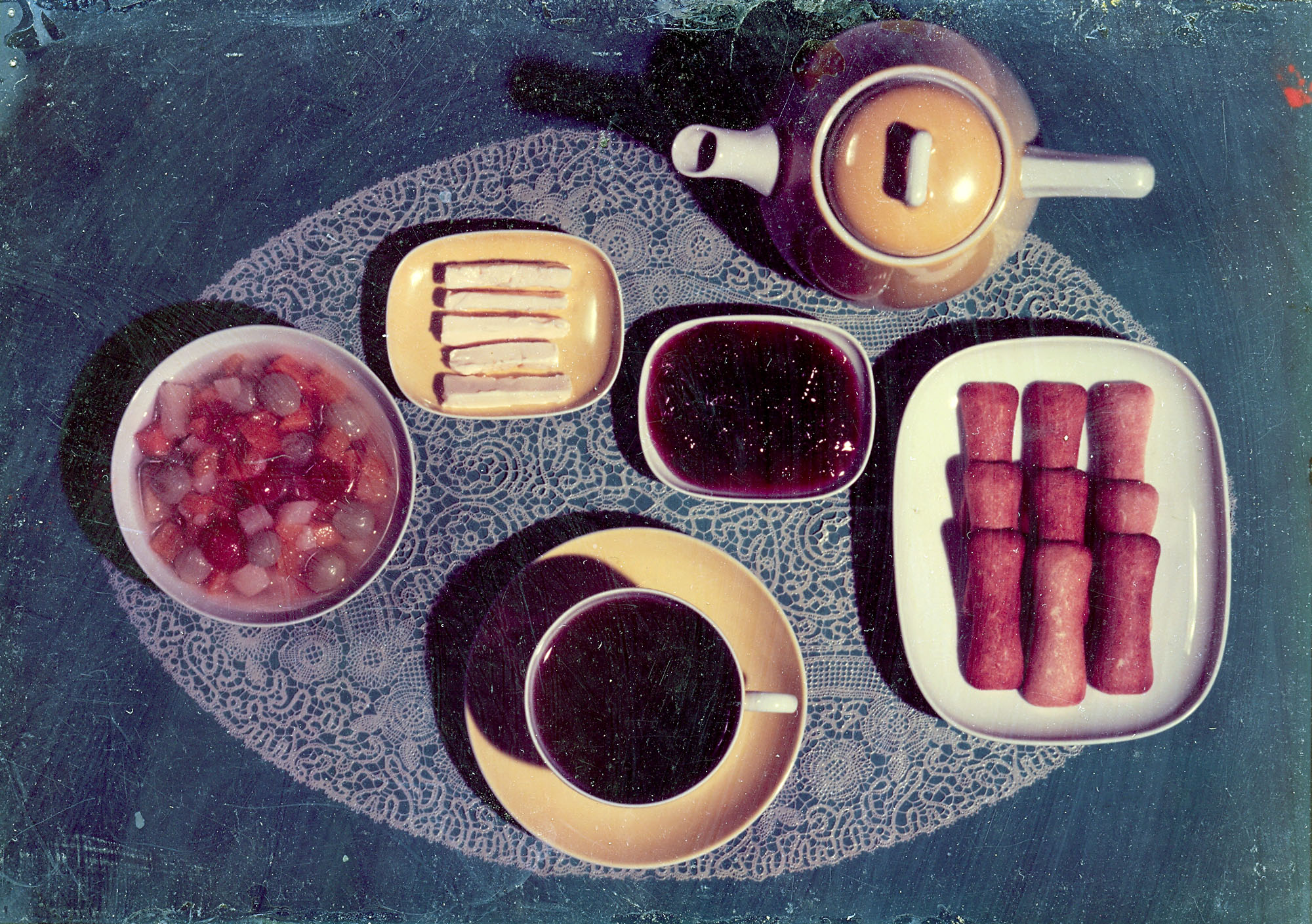 Picture of the breakfast at the Service Station