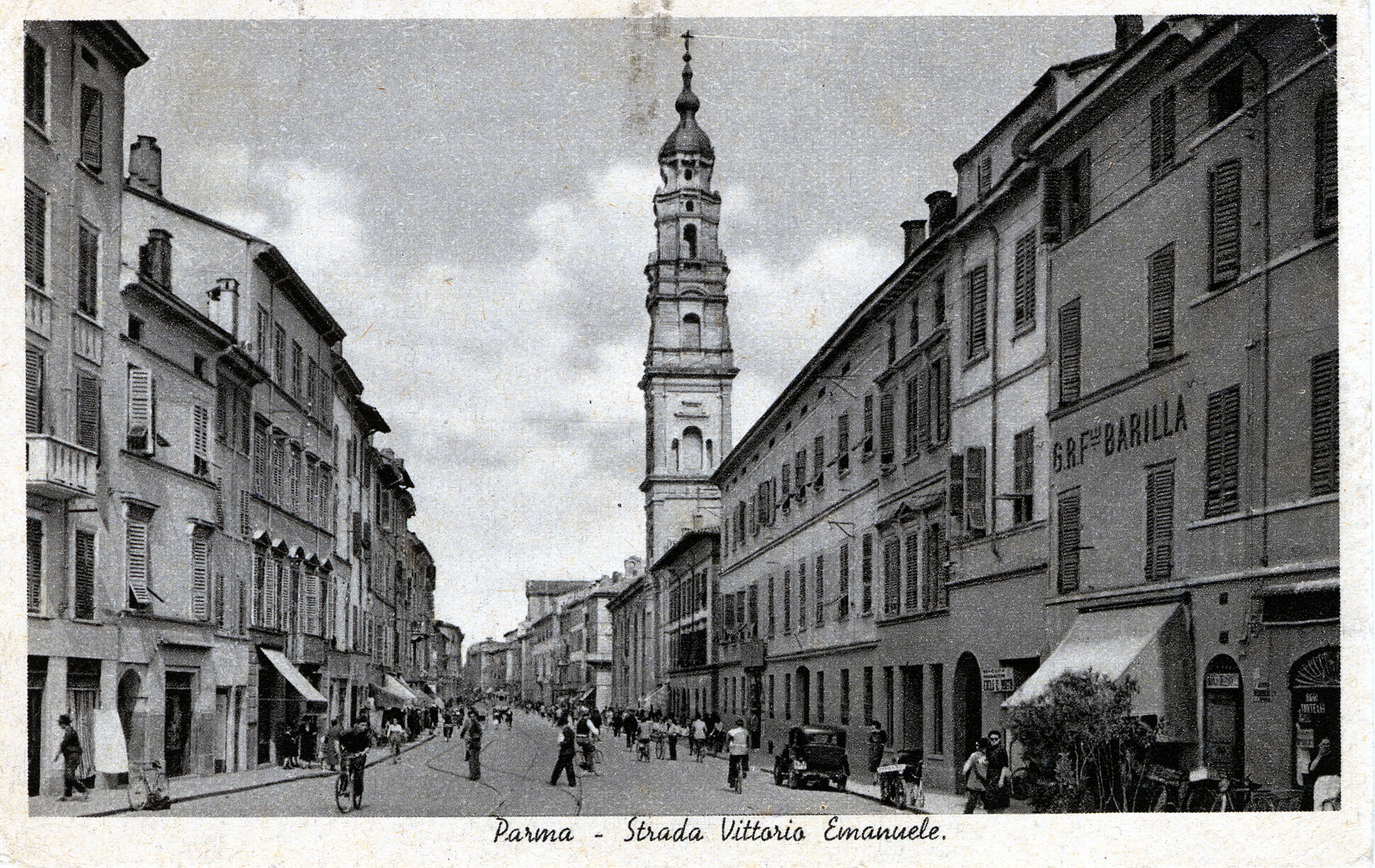 1877 - Il negozio Barilla in strada Vittorio Emanuele