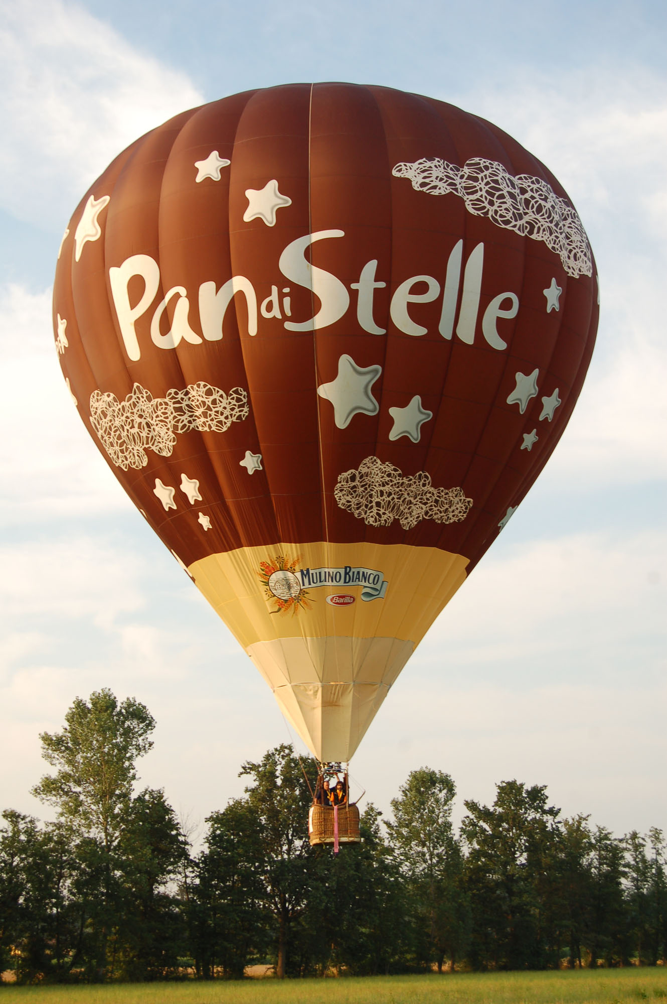 Pan di Stelle hot air balloon, 2008