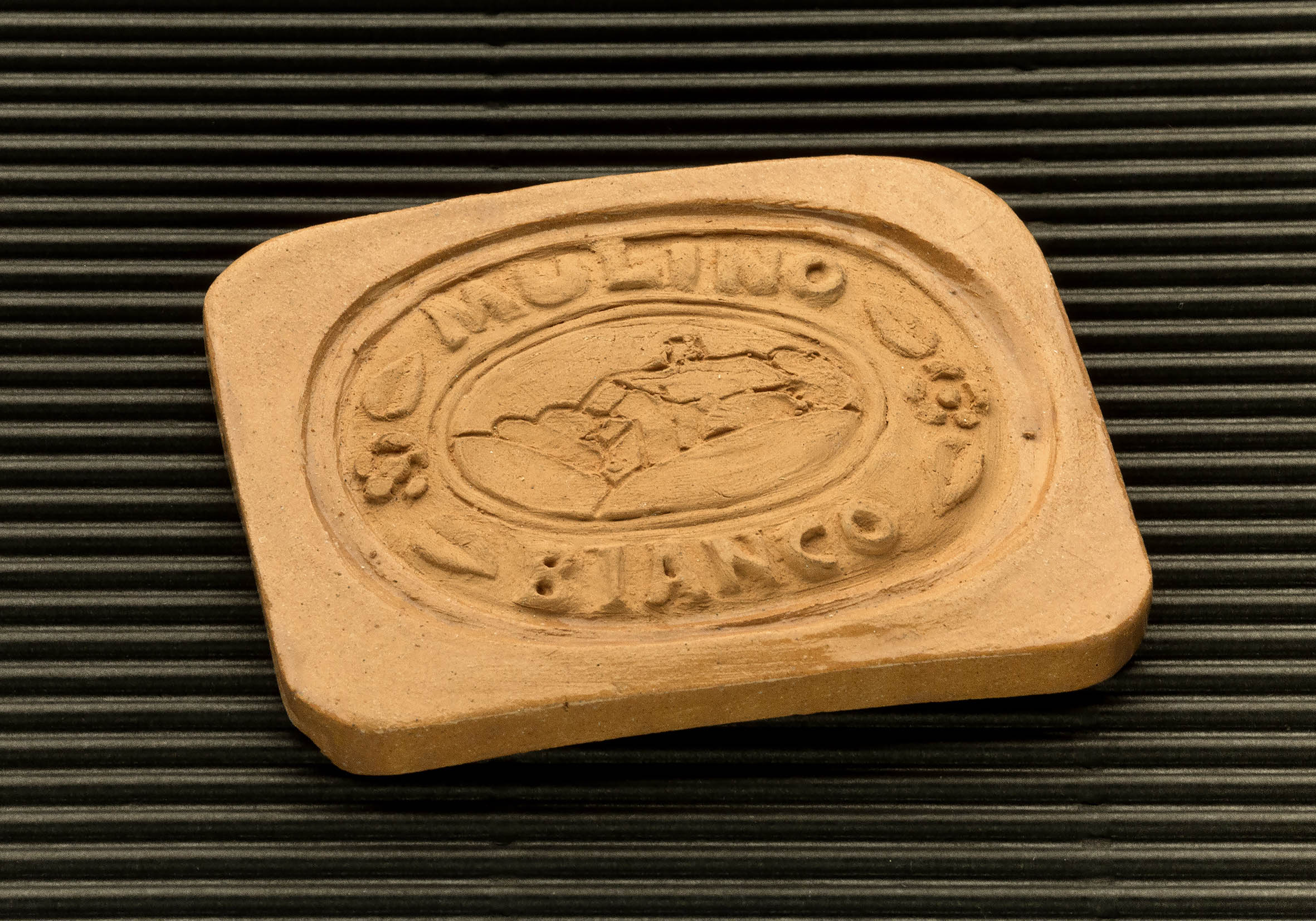 Three dimensional terracotta shapes of Mulino Bianco biscuits - 12