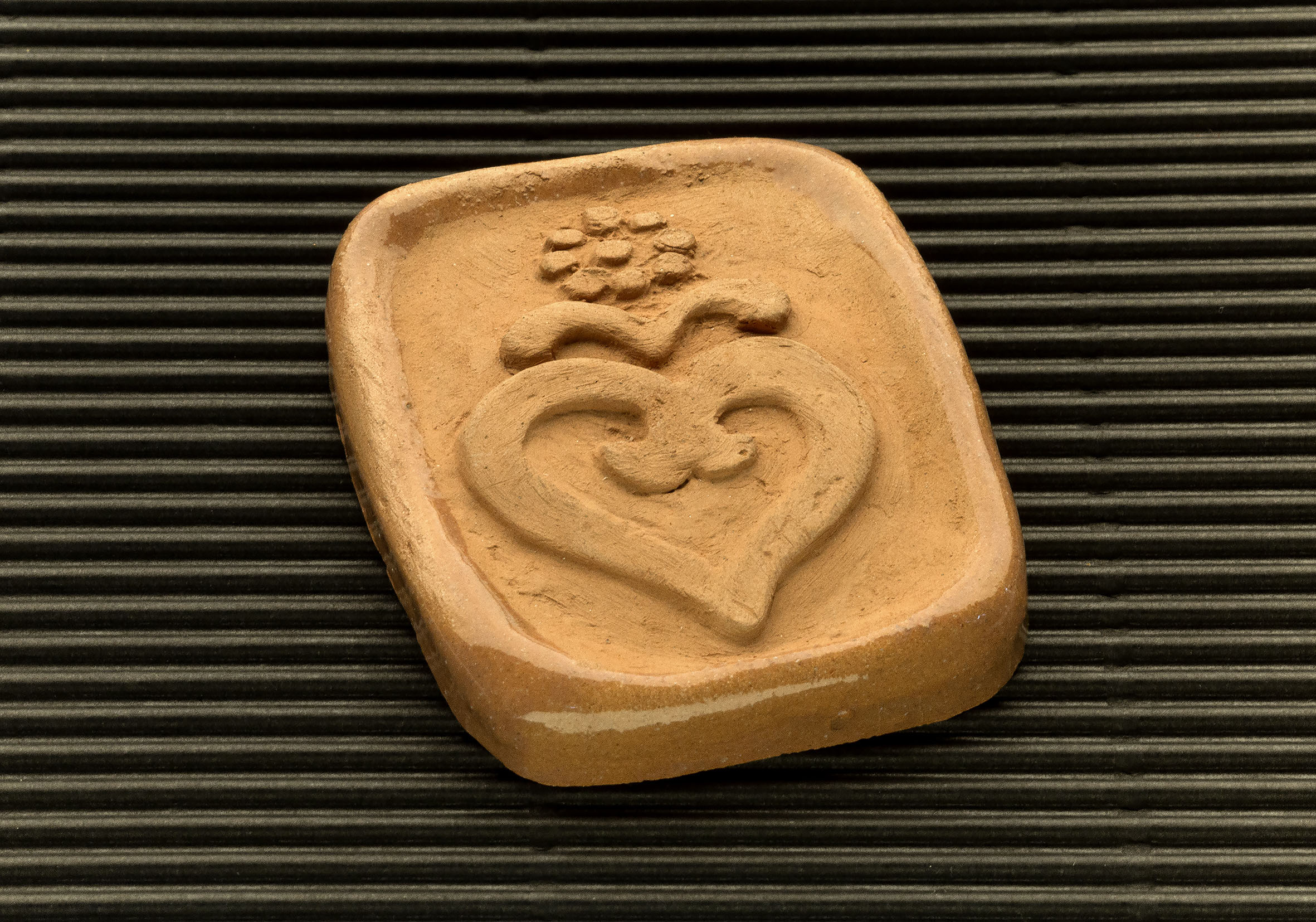 Three dimensional terracotta shapes of Mulino Bianco biscuits - 13