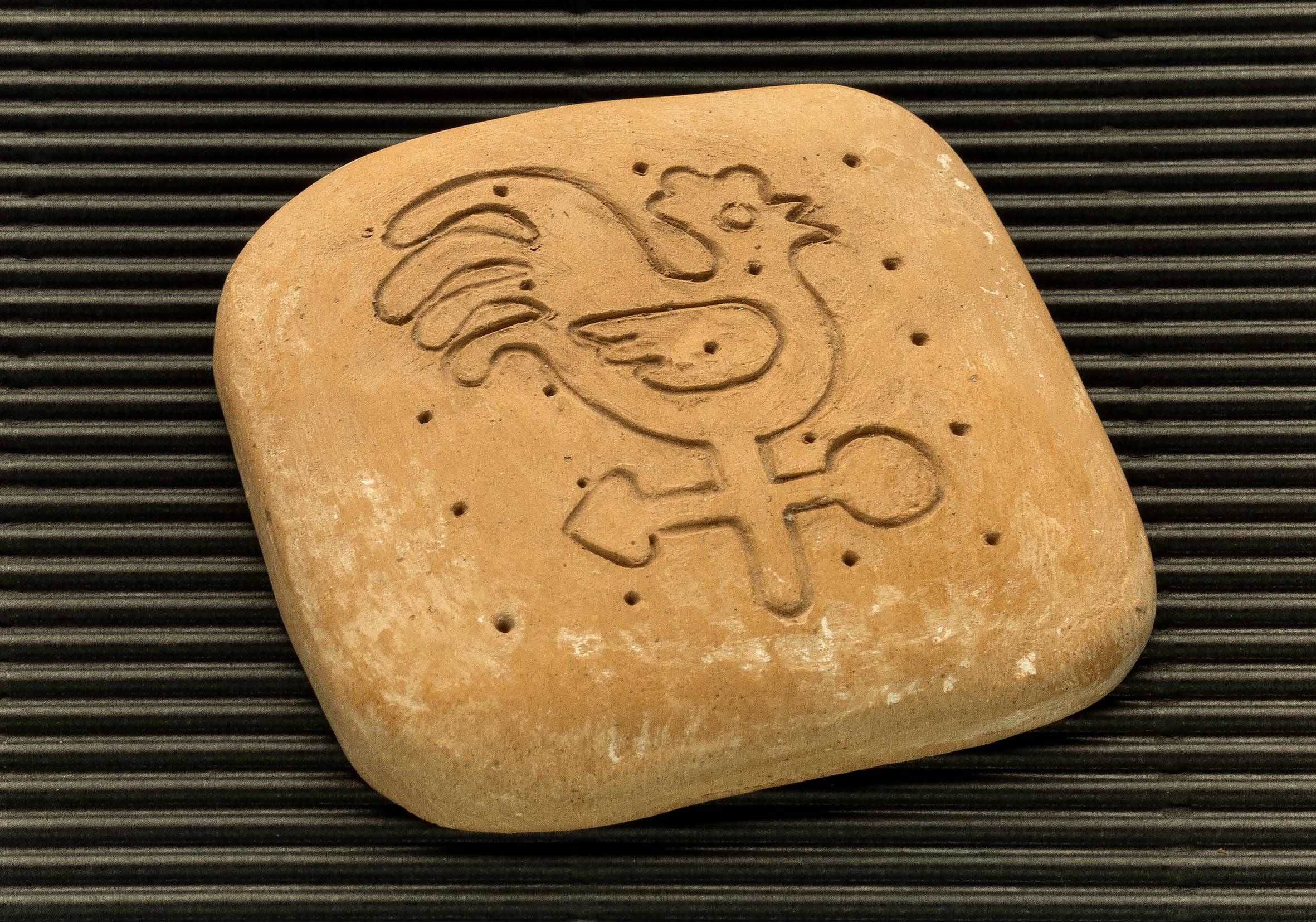 Three dimensional terracotta shapes of Mulino Bianco biscuits - 15