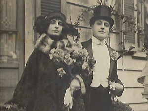 Ermelinda and Arnaldo Stevenazzi, Graziella's Aunt and Uncle, who managed a laboratory where toys and surprises were made.